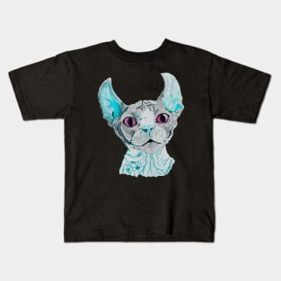 Halucinogen sphynx cat Kids T-Shirt